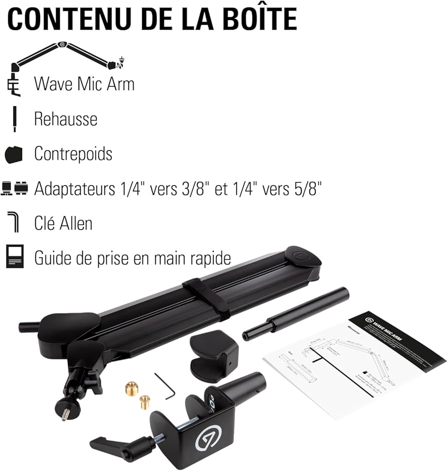 Elgato Wave Mic Arm サスペンションブームアーム 61+0N-ngIwL._AC_UF894,